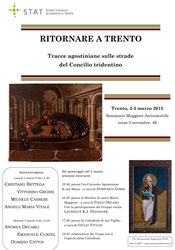 Convegno: "Ritornare a Trento" Convegno: "Ritornare a Trento"